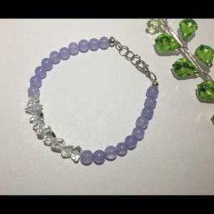Herkimer bracelet